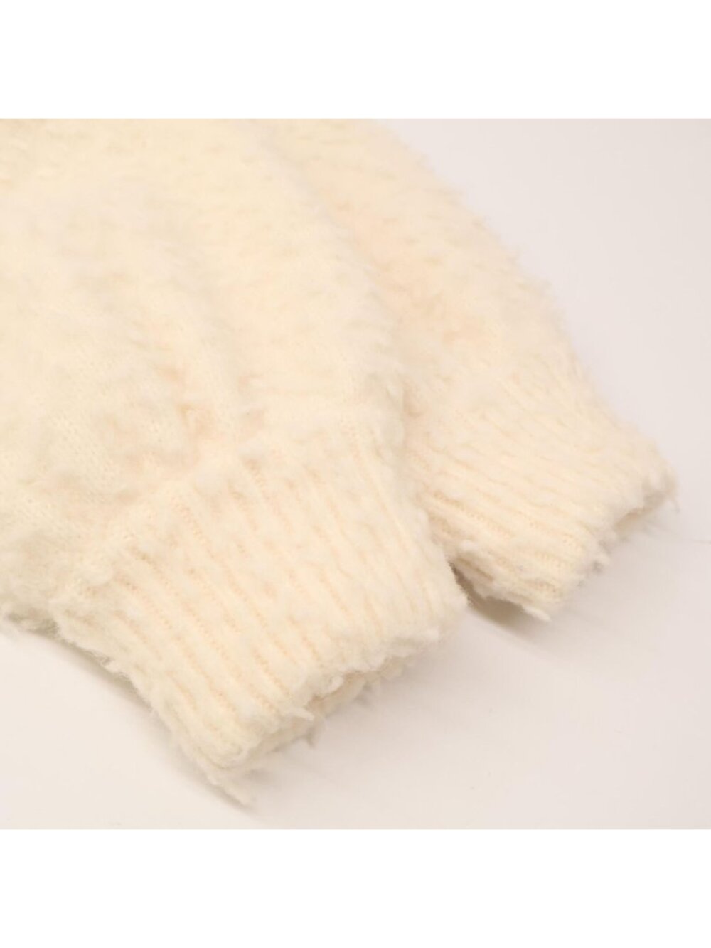 Chanel CC Logo Turnlock Alpaca Knit Jacket 34 - Picture 11 of 11